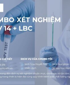 Combo xét nghiệm HPV 14 + LBC