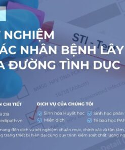 Xét nghiệm 12 tác nhân bệnh lây qua đường tình dục