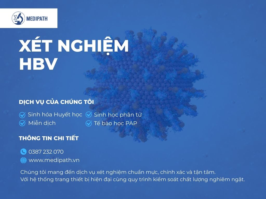 Xét nghiệm HBV đo tải lượng