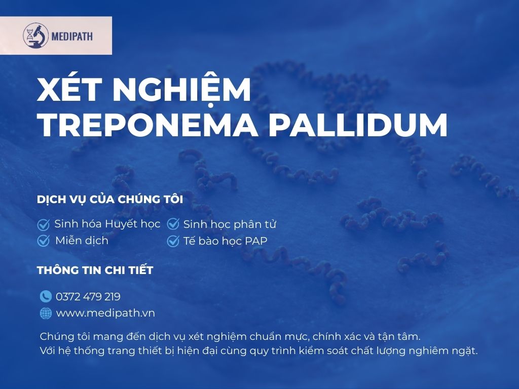 Xét nghiệm Treponema pallidum