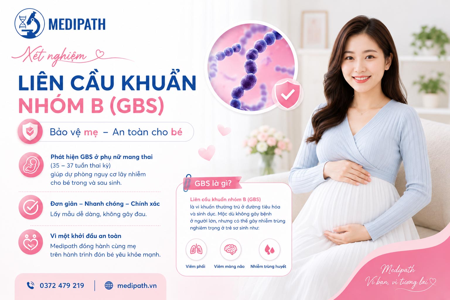 Xét nghiệm liên cầu khuẩn nhóm B (GBS)