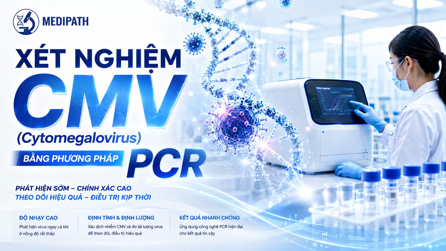 xet nghiem cmv cytomegalovirus bang phuong phap pcr